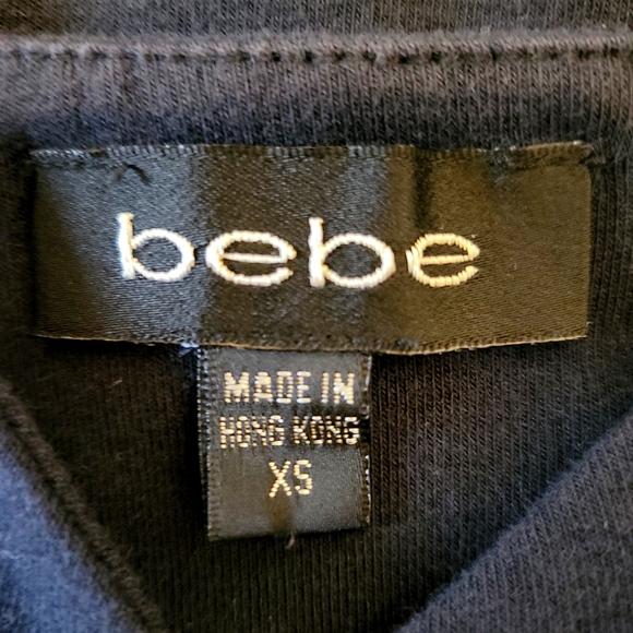 Bebe XS Embroidered spaghetti straps top - Picture 4 of 4
